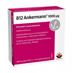 B12 ANKERMANN 1000 μg Injektionslösung Amp.